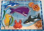 Melissa & Doug Sea Animal Chunky Puzzle