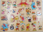 Jumbo Wooden Circus Puzzle