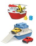 Green Toys Ferry Boat & Rescue Boat with Helicopter