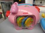 Fisher Price Piggy bank wth Coins