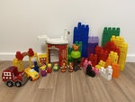 Mega Blocks Fire Engine & Vehicle Set