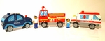 Police, Fire Truck & Ambulance Block Puzzle