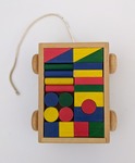 Wooden Wagon and Blocks