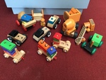 Wooden Vehicle Puzzle box