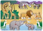 Safari Animals Mother and Baby Puzzle