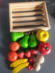 Wooden Fruit Playset