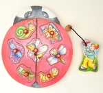 Ladybug Garden Critters Magnetic Puzzle