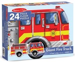 P89: Giant Fire Engine Floor Puzzle