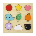 Wooden Colour and Shape Sort Puzzle