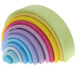 Large Stacking Pastel Rainbow