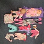 Twin Baby Dolls set up