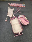 Ironing Board, Car seat, Rocking Cot & Pram