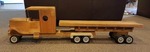  Wooden Truck with long flat bed