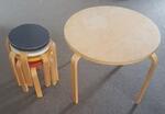 Mocka Table & Stool Set # 1