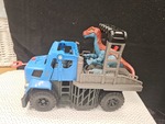 Dinosaur and truck