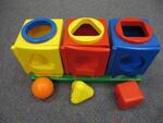 3 Square Shape Sorter
