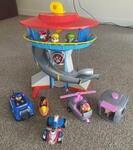 Paw Patrol Control Tower and Accessoriers