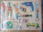 Tool Set Wooden Puzzle