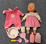 Little Soft bodied  Baby Doll and Accessories #1