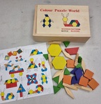 Wooden Colour Puzzle Shape