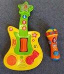  Kidz Beats Guitar and Vtech Microphone