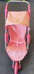 Pink Pock a dot Pram