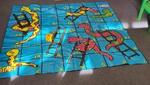 Giant Floor Snakes & Ladders Game