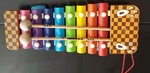 Pull-along xylophone