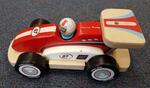 Wooden Racing Racky car