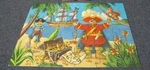 THE PIRATE & HIS TREASURE Floor Puzzle