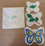 Butterfly Layer Wooden Puzzle