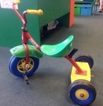 Red/Green/Yellow Trike  #1