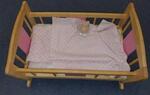 Wooden Cot  & Accessories