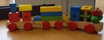 Wooden Shapes Train #1