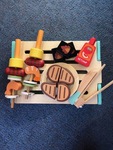 Wooden BBQ Play Set