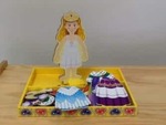 Princess Molly - Magnetic Dress Up Doll