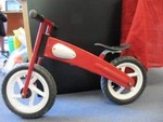 Red Euro Trike Balance Bike