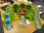 Fisher Price Drop & Roar Dinosaur (Roll-a-Round) #1