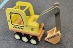Wooden Yellow Digger