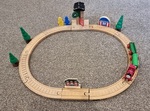 Stop`n`Go Wooden Train Set