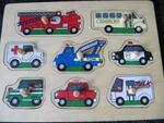 Vehicle Wooden puzzle