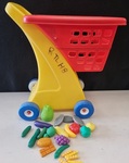 Little Tike Shopping Cart with Groceries 