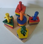  Hape  Wooden Creative Peg Puzzle #2