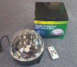 Multi-Coloured LED Disco Ball