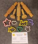 Play Dough Shape Makers