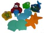 Bundle of bath toys