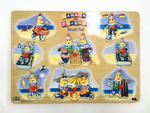 Bananas In Pajamas Beach Fun Inset Puzzle