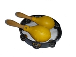 Maracas and Tambourine