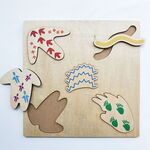 Animal Tracks Insert Puzzle