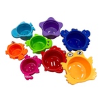 C246: Sea animals stacking cups